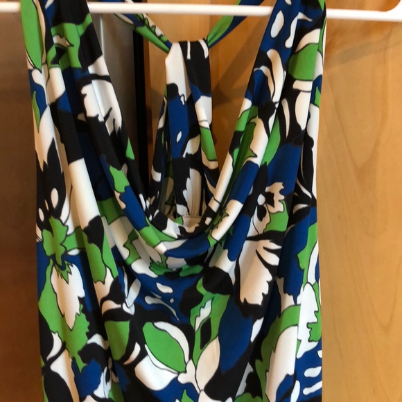 The Limited,racerback tank, banded bottom, small - Picture 2 of 7